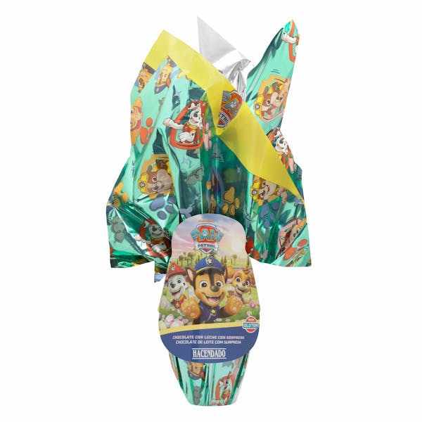 Imagen de Huevo sorpresa Pascua de chocolate con leche Hacendado