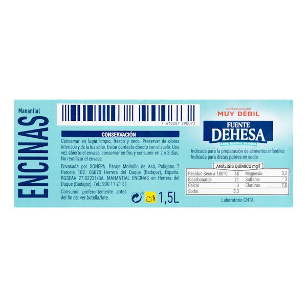 Etiqueta / ingredientes