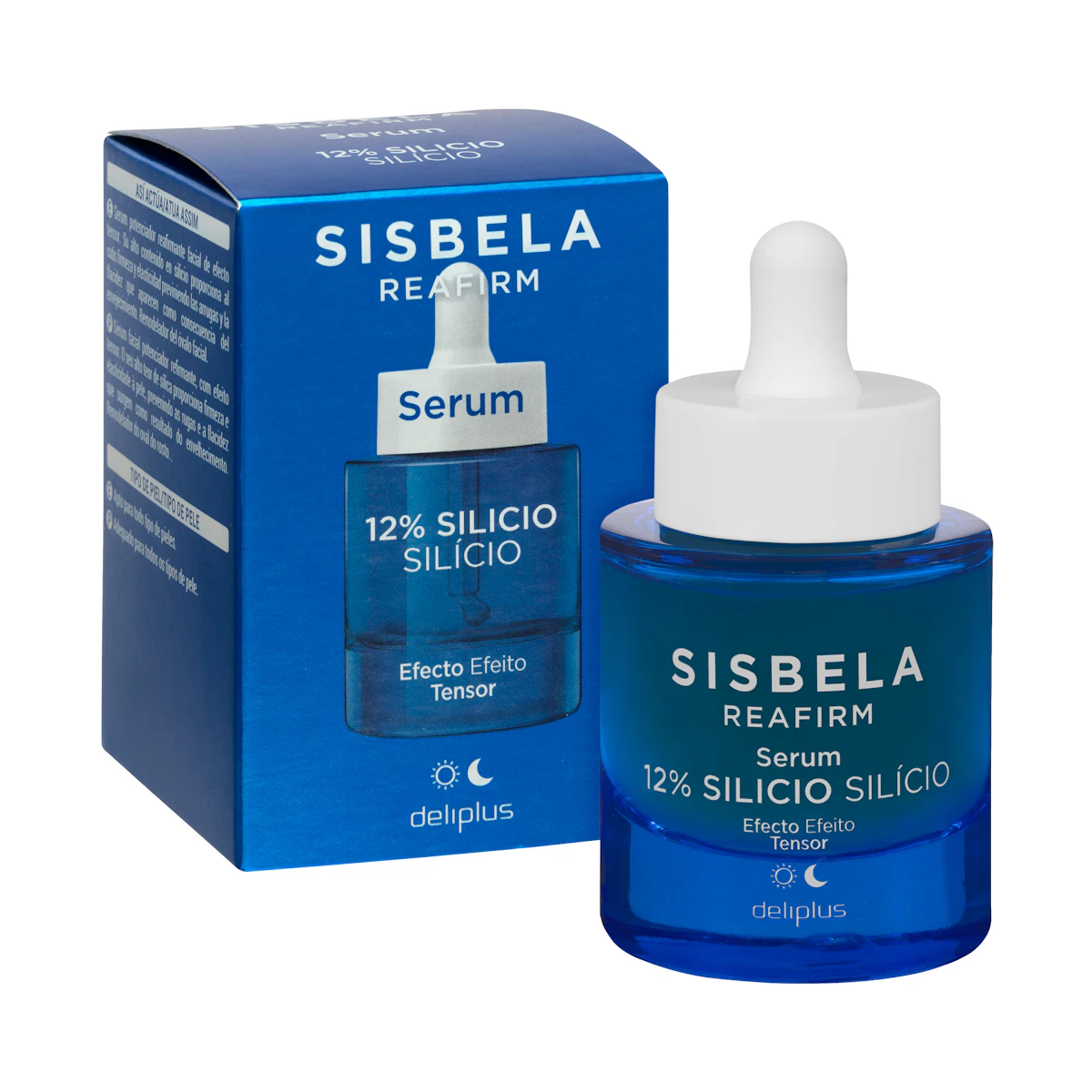Sérum facial potenciador 12% silicio Deliplus Sisbela Reafirm – Mercadona – صورة إعلانية للمنتج