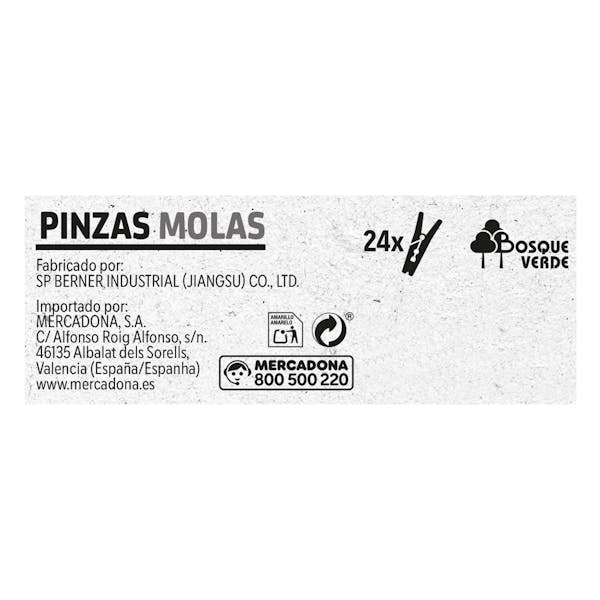 Pinzas de ropa Bosque Verde