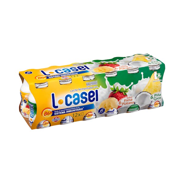 Bebida láctea sabores L-casei