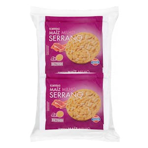 Ham-flavored corn cakes Hacendado