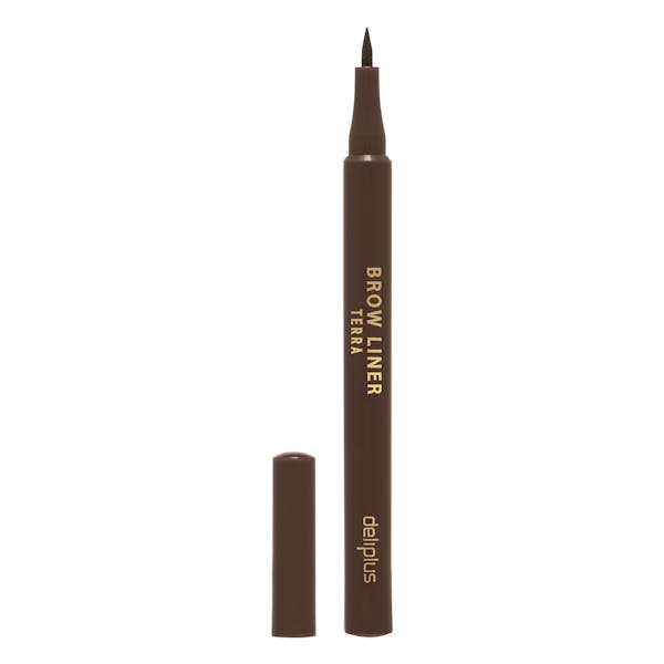 Delineador de cejas Brow Liner Terra Deliplus 02 castaño oscuro