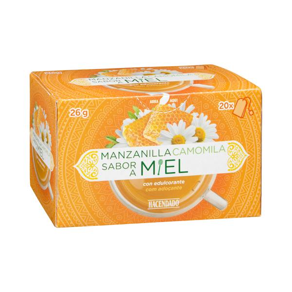 Imagen de Infusión Manzanilla sabor a miel Hacendado