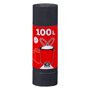 Imagen de Bolsa de basura saco Bosque Verde 100L cubo industrial