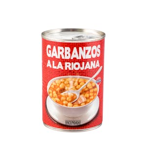 Garbanzos a la riojana Hacendado