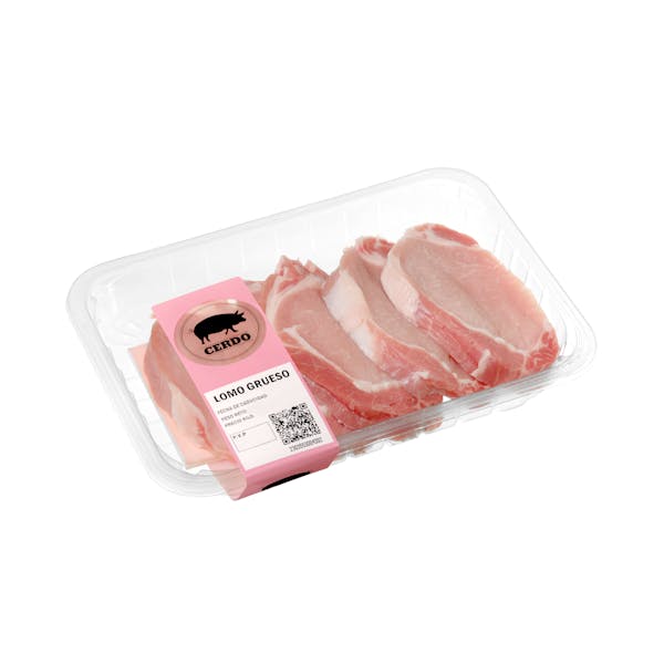 Filetes lomo de cerdo grueso