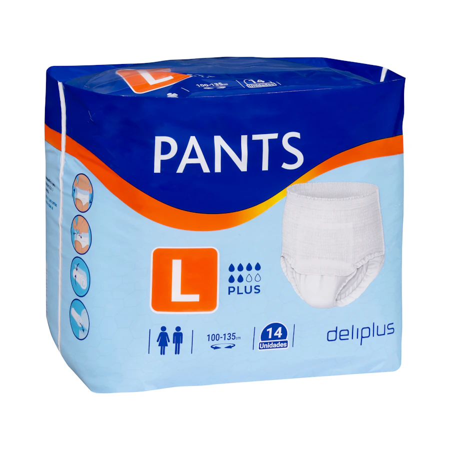 Pañal adulto braguita Deliplus Pants Plus talla L – Mercadona – صورة المنتج