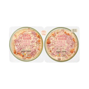 Ham and cheese pizza Hacendado