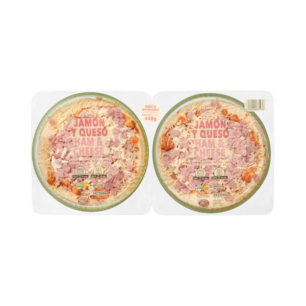 Imagen de Pizza jamón y queso Hacendado