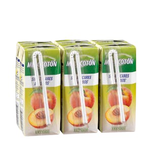 Bebida de melocotón Hacendado sin azúcares añadidos