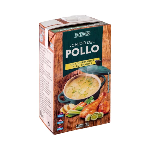 Caldo de pollo Hacendado Mercadona compra online