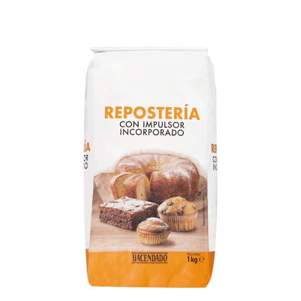 Imagen de Preparado para repostería con impulsor incorporado Hacendado