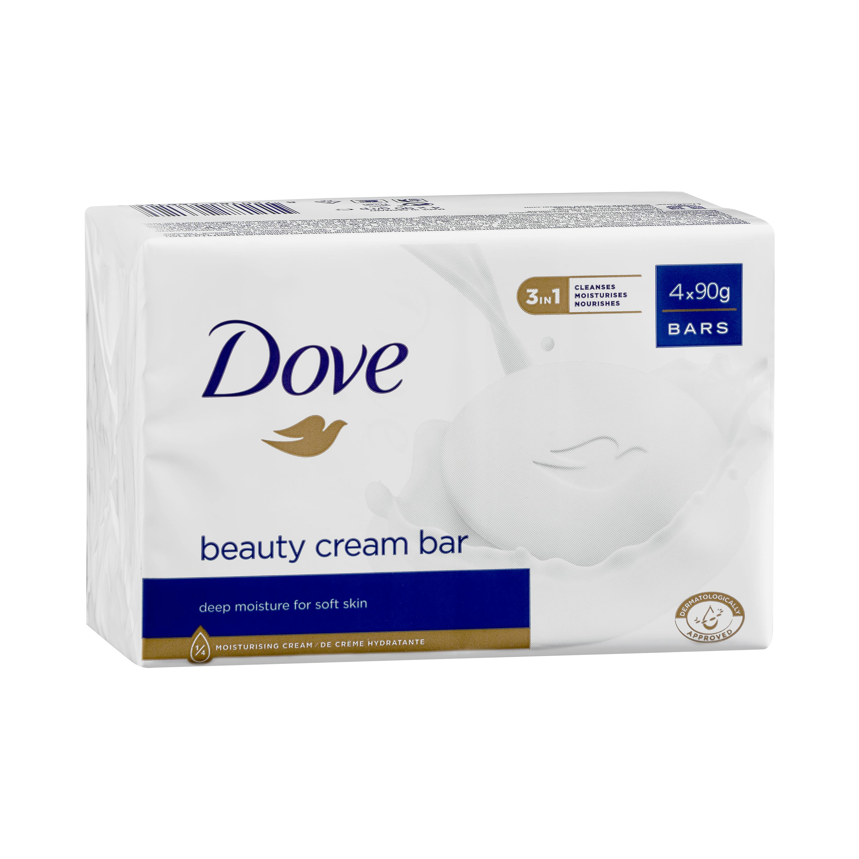 Jabón de manos Beauty Cream Bar Dove pastilla