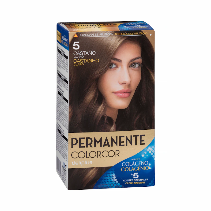 Coloración permanente 5 castaño claro Colorcor – Mercadona – صورة المنتج