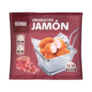 Imagen de Croquetas de jamón Hacendado ultracongeladas