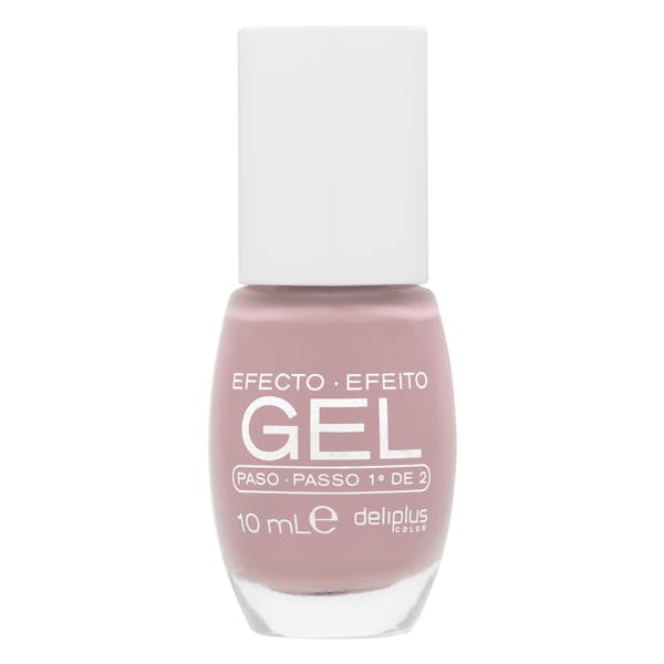 Laca de uñas efecto gel Deliplus 255 malva