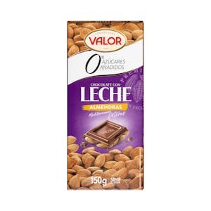 Chocolate con leche Valor almendras enteras