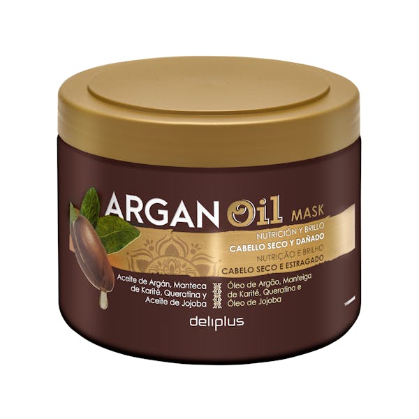 Imagen de Mascarilla Argan Oil Deliplus cabello seco y dañado