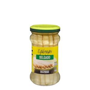 Espárragos blancos delgados Hacendado cortos