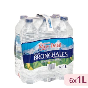 Agua mineral mediana