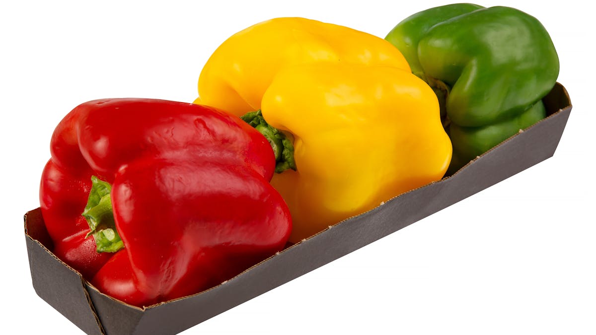 Pimientos tricolor