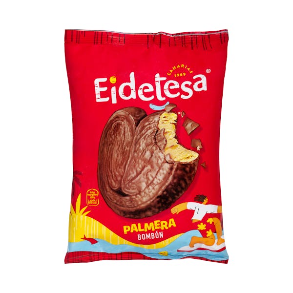Palmera bombón con cacao Eidetesa