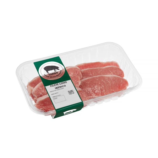 Filetes lomo de cerdo ibérico