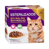 Bocaditos en salsa gato adulto Delikuit esterilizado