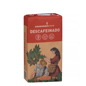 Café molido descafeinado Hacendado