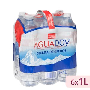 Medium mineral water Aguadoy
