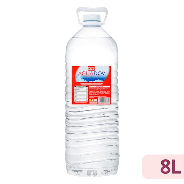 Agua mineral grande Aguadoy