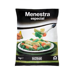 Menestra de verdura especial Hacendado ultracongelada