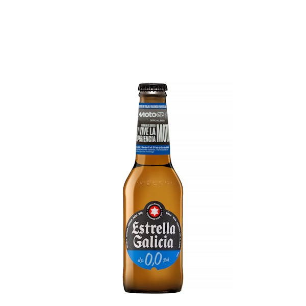 Cerveza 0,0% sin alcohol Estrella Galicia