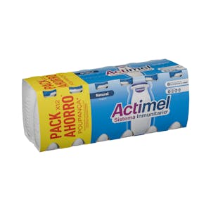 Bebida láctea natural Actimel