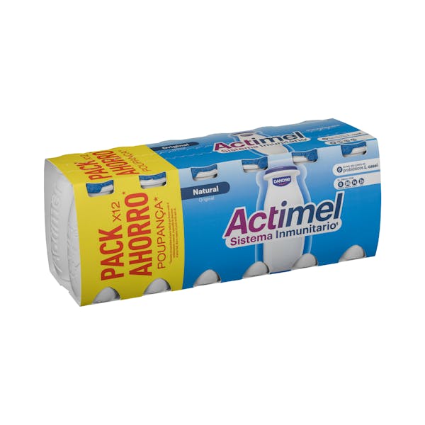 Bebida láctea natural Actimel