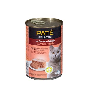 Paté gato adulto Delikuit con ternera e hígado