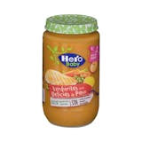 Papilla verduritas con delicias de pavo Hero baby natur +6 meses