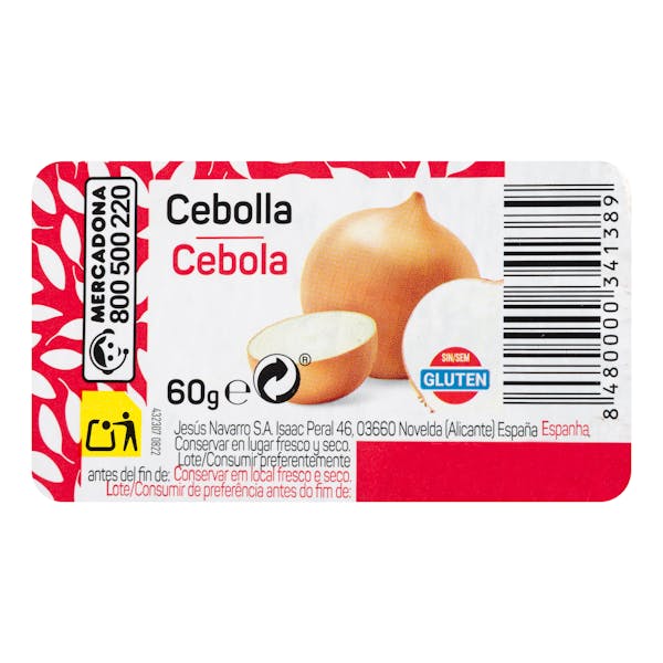 Cebolla en polvo Hacendado