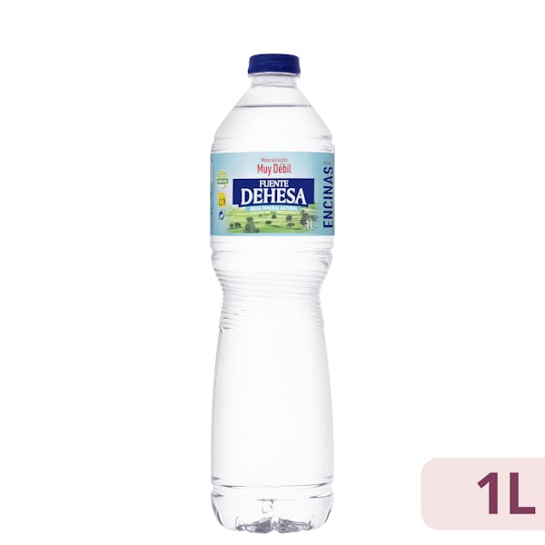 Agua mineral mediana Fuente Dehesa