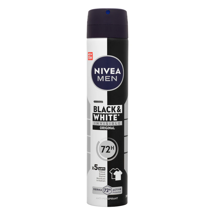 Desodorante invisible Black & White Nivea Men antitranspirante – Mercadona – صورة المنتج