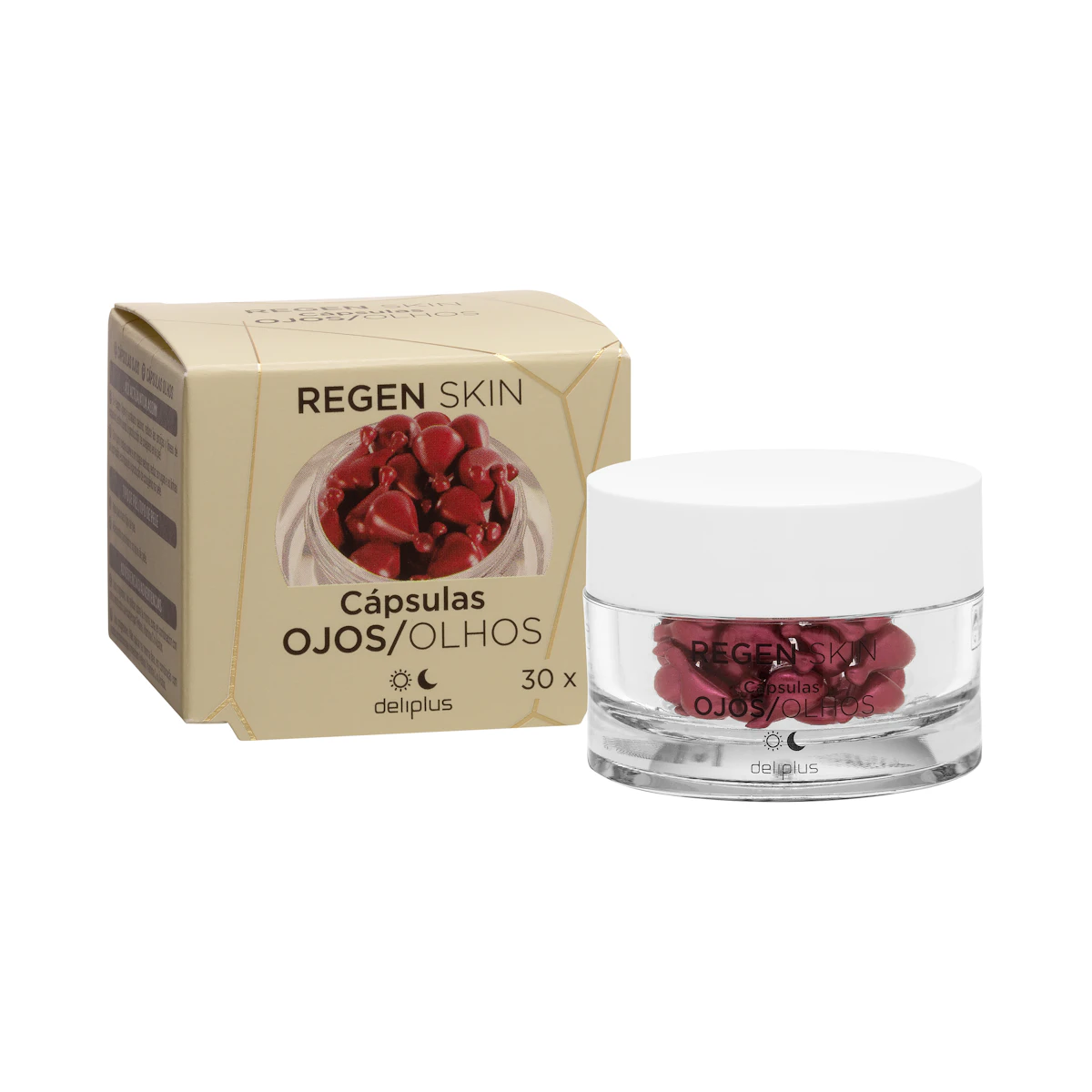 Cápsulas para ojos Regen Skin Deliplus – Mercadona – صورة إعلانية للمنتج
