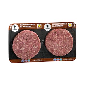 Burger de cordero Halal al romero