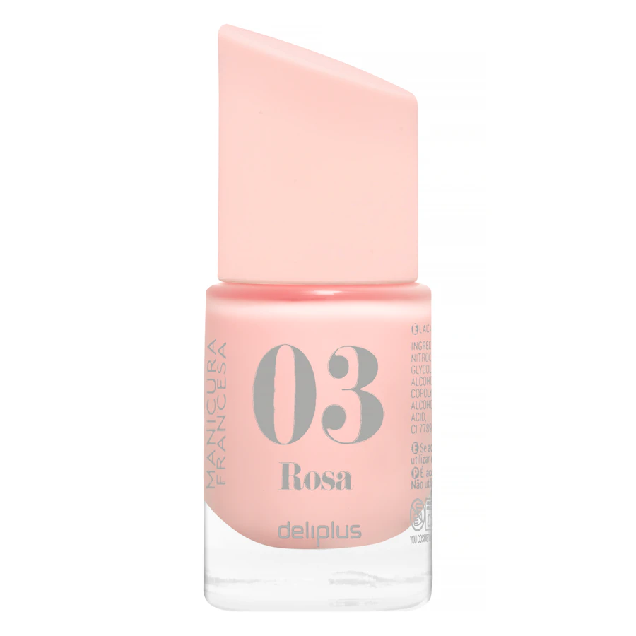 Laca de uñas manicura francesa Deliplus 03 rosa – Mercadona – صورة المنتج