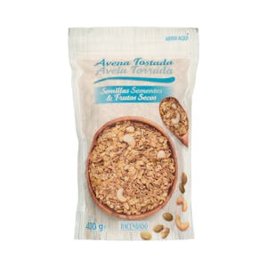 Cereales y semillas granola Hacendado con frutos secos