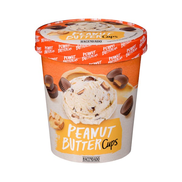 Helado Peanut Butter Cups Hacendado de crema de cacahuete