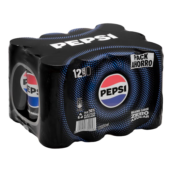 Refresco cola Pepsi zero azúcar