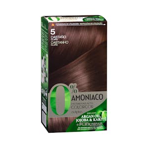 Coloración permanente 0% amoníaco 5 castaño claro Colorcor