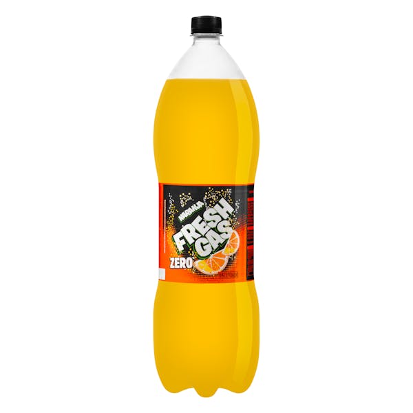Refresco de naranja Hacendado Zero azúcar fresh gas