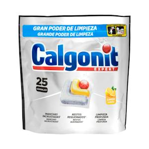 Lavavajillas Expert limón Calgonit en cápsulas
